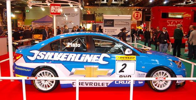 RML Chevrolet BTCC driver champion 2010, Jason Plato. Photo: Marcus Potts/CMC