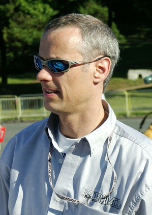 Vinny at Le mans in 2004