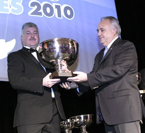 RML AD Group, LMS Champions 2010. Phil Barker, Team Manager