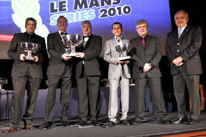 RML AD Group, LMS Champions 2010. Phil Barker, Team Manager, with Ray Mallock, CEO