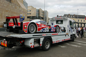 RML at Le Mans 2010, Scrutineering, Monday June 7th. Photo: Marcus Potts