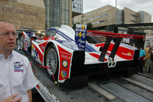 RML at Le Mans 2010, Scrutineering, Monday June 7th. Photo: Marcus Potts