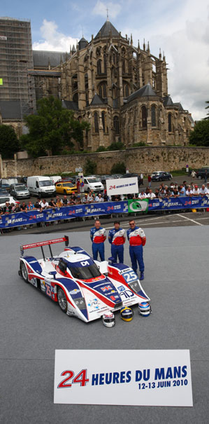 RML at Le Mans 2010, Scrutineering, Monday June 7th. Photo: David Lord, Dailysportscar