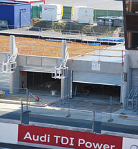 Extra space at Le Mans