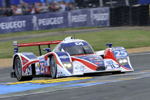 RML at Le Mans 2010. Fighting back. Photo: David Downes, Dailysportscar