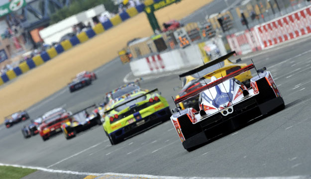 RML at Le Mans 2010. Fighting back. Photo: David Downes, Dailysportscar