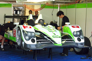 Hope Raciong Hybrid LMP1. Photo: Marcus Potts