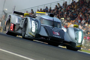 Audi R18. Le Mans 2011. Photo: Marcus Potts
