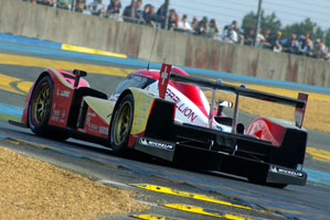 Rebellion Racing Lola Toyota, Le Mans 2011. Photo: Marcus Potts