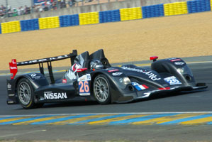 Lucas Ordoñez, Oreca Nissan, LM24 2011. Photo: Marcus Potts