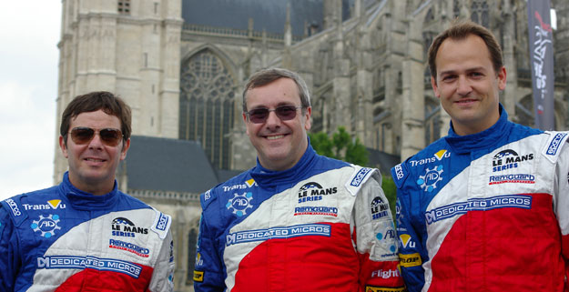 Tommy Erdos, Mike Newton, Ben Collins, RML AD Group, Le Mans 2011