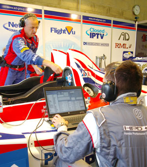 RML AD Group HPD. Le Mans 2011. Photo: Marcus Potts