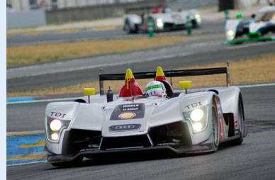 Audi R15 at Le Mans 2009. Photo: Marcus Potts / CMC