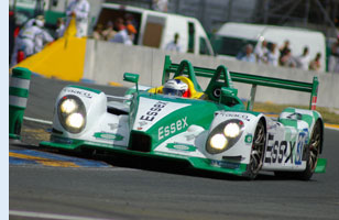 Team Essex Porsche RS Spyder at Le Mans, June 2009. Photo: Marcus Potts / CMC