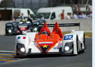 Barazi Epsilon Zytek at Le Mans, June 2009. Photo: Marcus Potts / CMC