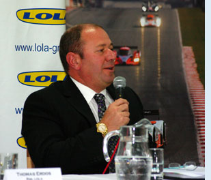 Robin Brundle, Lola 1000 Kilometres Preview. Photo: Marcus Potts / CMC