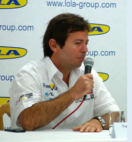 Thomas Erdos, Lola 1000 Kilometres Preview. Photo: Marcus Potts / CMC