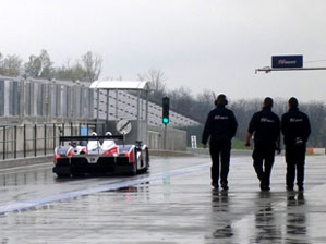 Team RLR at the Hungaroring