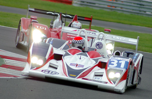 Team RLR, Silverstone 2010. Photo: Marcus Potts