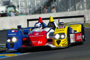 Team Oreca Courage, 2008. Photo: Marcus Potts