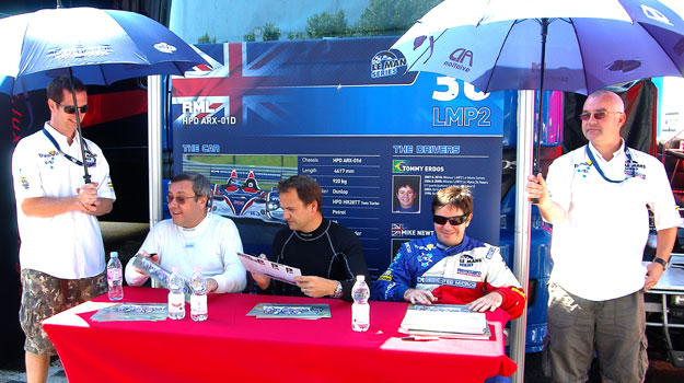 RML AD Group at Imola. LMS 2011. Photo Marcus Potts 