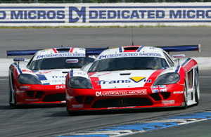Racing with RML AD Group: Mike Newton & Thomas Erdos , FIA GT Championship 2004