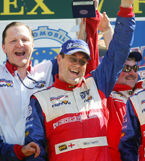 Mike Newton, LMP2 winner Le Mans 24 Hours 2005