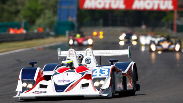 Team RLR at Spa, 2011. Rob Garofall